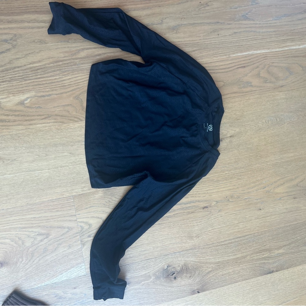 Black Long Sleeve Top